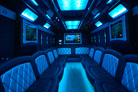 roomy party bus