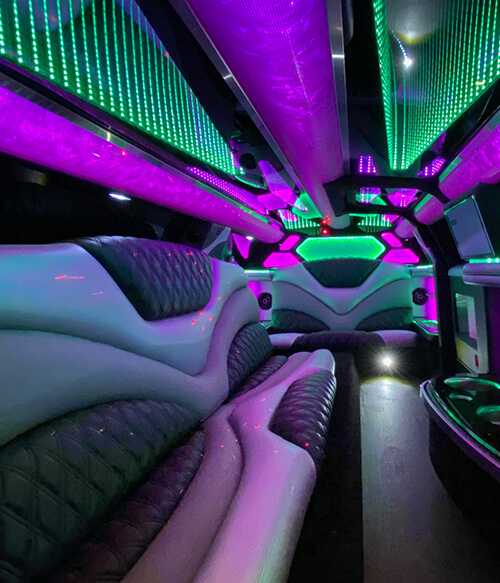 charger limo interior